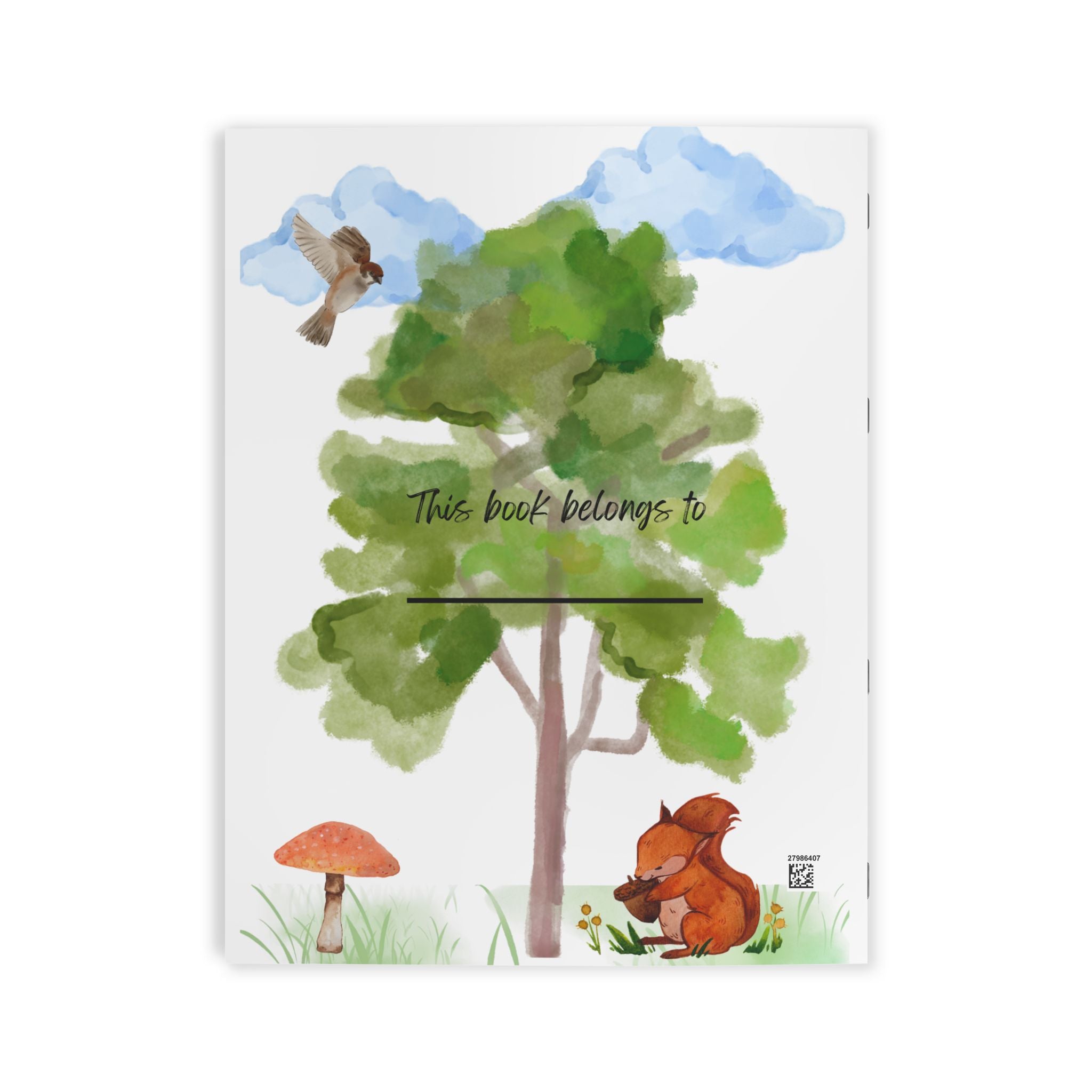 My First Coloring Book — Woodland Animals Kids Coloring Book