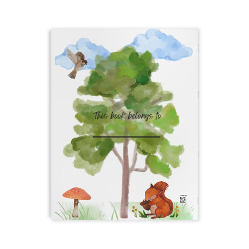 My First Coloring Book — Woodland Animals Kids Coloring Book
